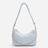 Real leather women's bag crossbody bag fashionable sheepskin armpit bag women's crescent bag